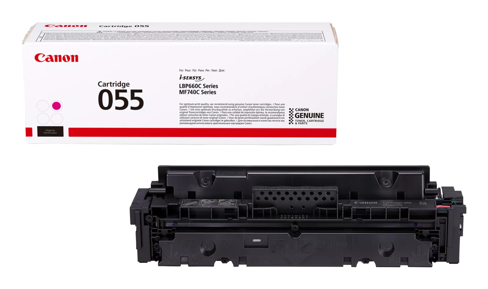 Canon 3014C002/055 Toner cartridge magenta, 2.100 pages ISO/IEC 19752 for Canon LBP-660