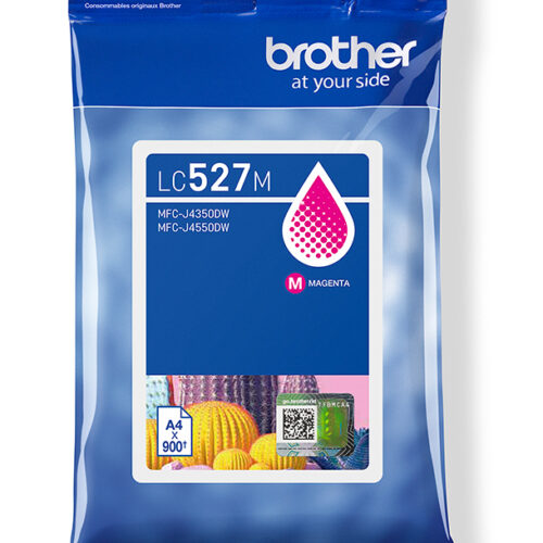 9b1f5863b08970755e01720687cc036a5746c5b0 Brother LC-527M Ink cartridge magenta, 900 pages ISO/IEC 19752 for Brother MFC-J 4350
