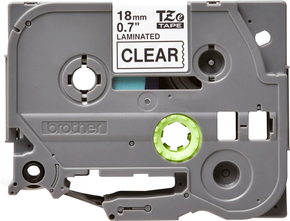 Brother TZE-141 DirectLabel black on Transparent Laminat 18mm x 8m for Brother P-Touch TZ 3.5-18mm/36mm/6-18mm/6-24mm/6-36mm