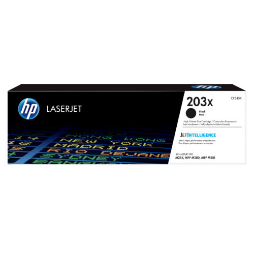 HP CF540X/203X Toner cartridge black high-capacity, 3.200 pages ISO/IEC 19798 for HP Pro M 254