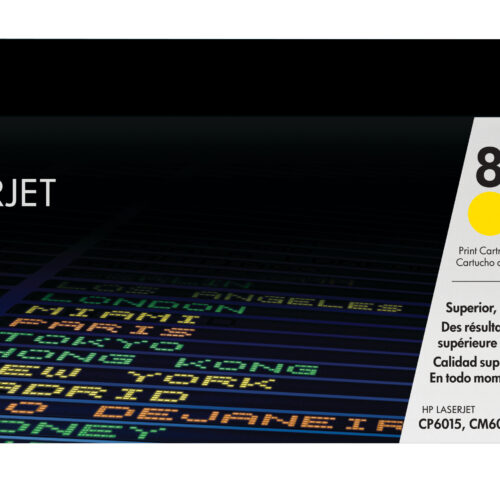 HP CB382A/824A Toner yellow, 21.000 pages ISO/IEC 19798 for HP CLJ CP 6015/CM 6040