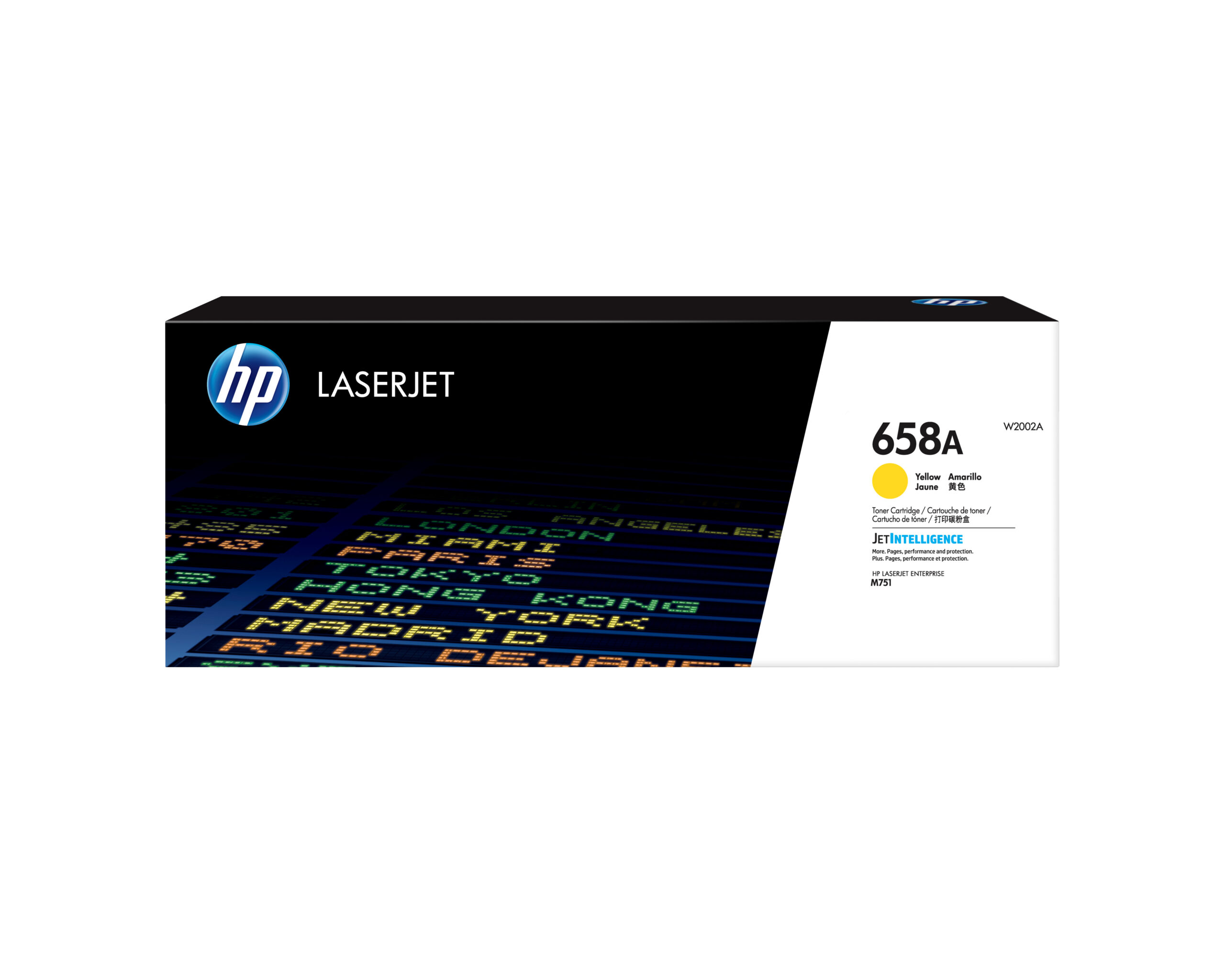 HP W2002A/658A Toner yellow, 6.000 pages ISO/IEC 19752 for HP M 751