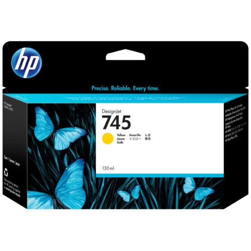 HP F9J96A/745 Ink cartridge yellow 130ml for HP DesignJet Z 2600