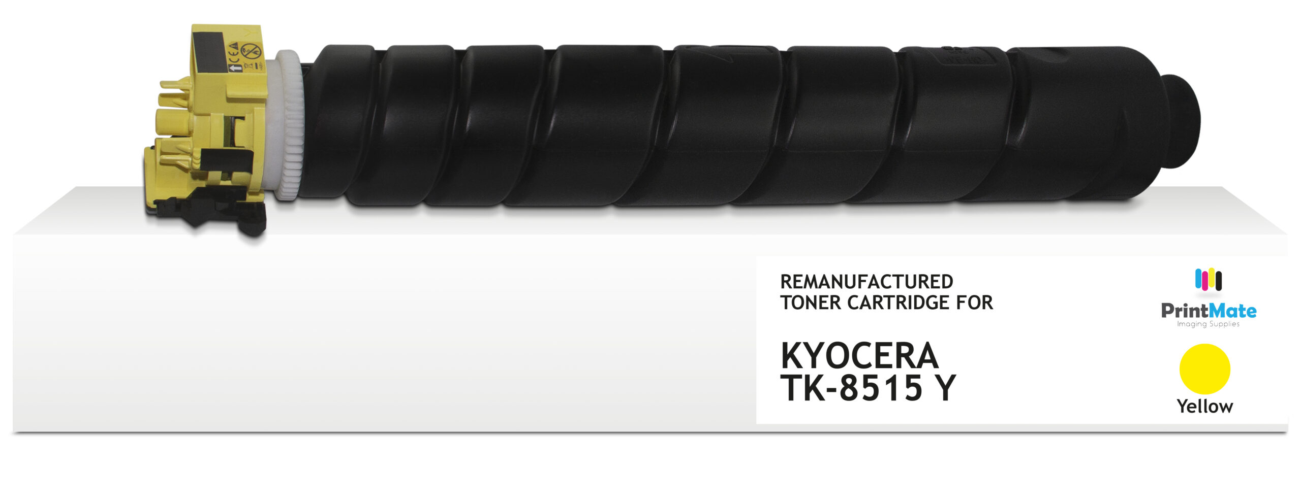 9c5a800c112f291ee95cecf27ae554495ef61466 PrintMate KYOCERA TK-8515Y, remanufactured toner, Yellow 20000p