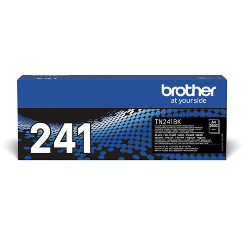 Brother TN-241BK Toner-kit black, 2.500 pages ISO/IEC 19798 for Brother HL-3140