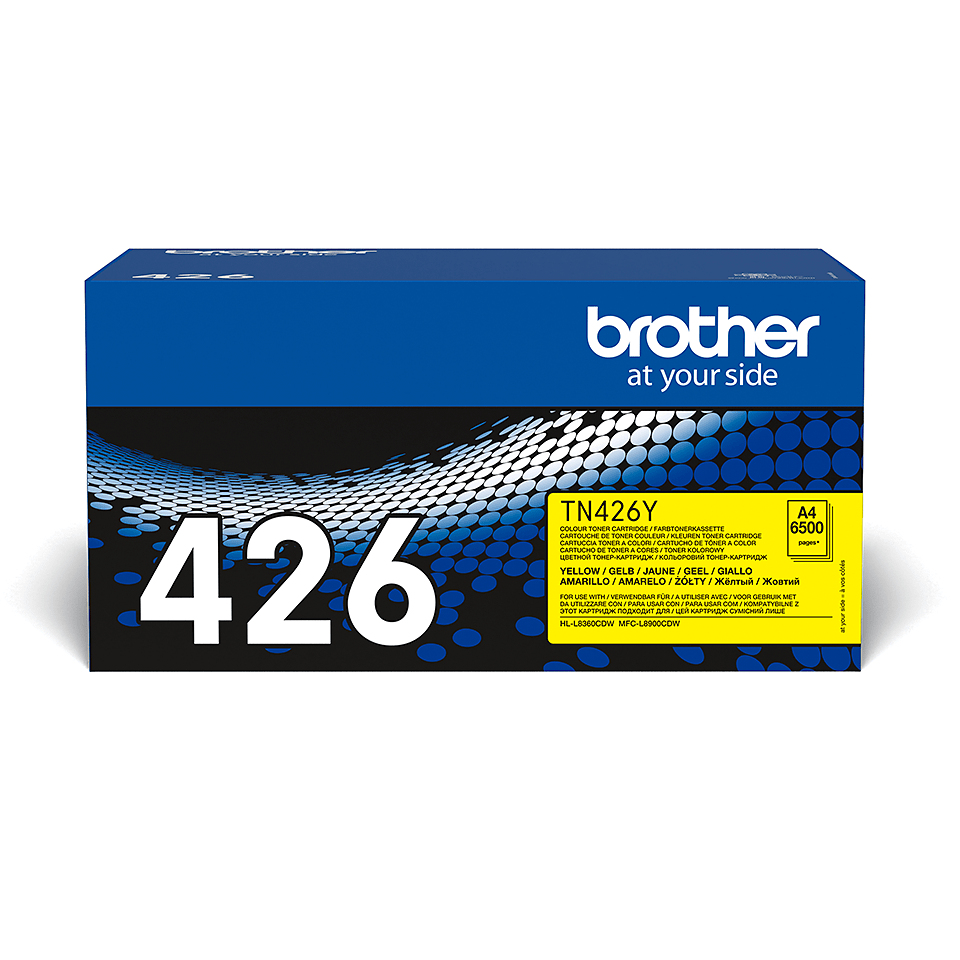 Brother TN-426Y Toner-kit yellow extra High-Capacity, 6.500 pages ISO/IEC 19752 for Brother HL-L 8360