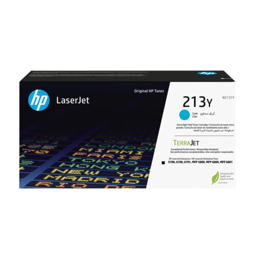 9eb197215ee9c92b7d396b173730f104764ffd8c HP W2131Y/213Y Toner cartridge cyan extra High-Capacity, 12.000 pages ISO/IEC 19798 for HP CLJ 5800/6700/6701