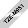 9fa186dfadb70d18798934cc6a550b46e90888c7 Brother TZE-M951 DirectLabel black on silver matt 24mm x 8m for Brother P-Touch TZ 3.5-24mm/HSE/36mm/6-24mm/6-36mm