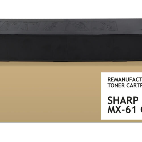 Compatible SHARP MX-61 GTCA, remanufactured toner, Cyan 24000p