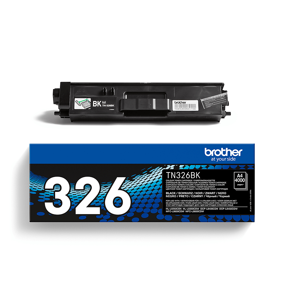 a3f78da0812d843d7f1133f7c62d37b32697ba1e Brother TN-326BK Toner-kit black high-capacity, 4.000 pages ISO/IEC 19798 for Brother DCP-L 8400/8450/HL-L 8250