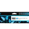 HP D8J07A/980 Ink cartridge cyan, 6.600 pages ISO/IEC 24711 86.5ml for HP OfficeJet X 555