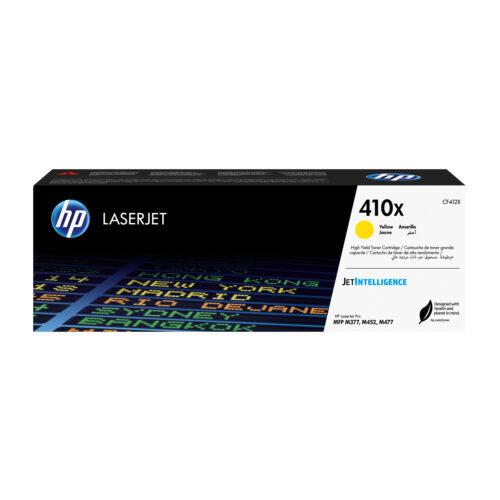 HP CF412X/410X Toner cartridge yellow high-capacity, 5.000 pages ISO/IEC 19798 for HP Pro M 452