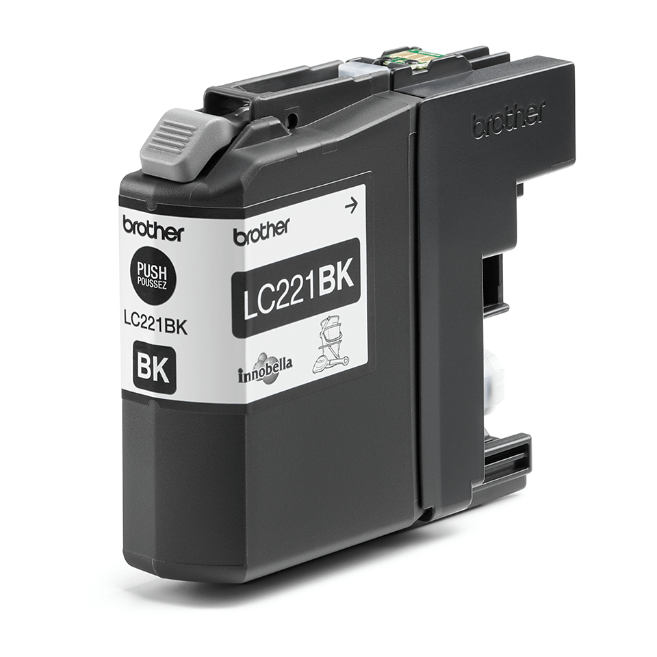 a4d6d703fcfc82070e0ea64cc1b1a166681045ad Brother LC-221BK Ink cartridge black, 260 pages ISO/IEC 24711 7.1ml for Brother DCP-J 562