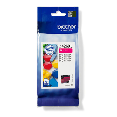 a519e7b454dab4111ba44d33742c49778b8c9c68 Brother LC-426XLM Ink cartridge magenta, 5.000 pages ISO/IEC 19752 for Brother MFC-J 4335