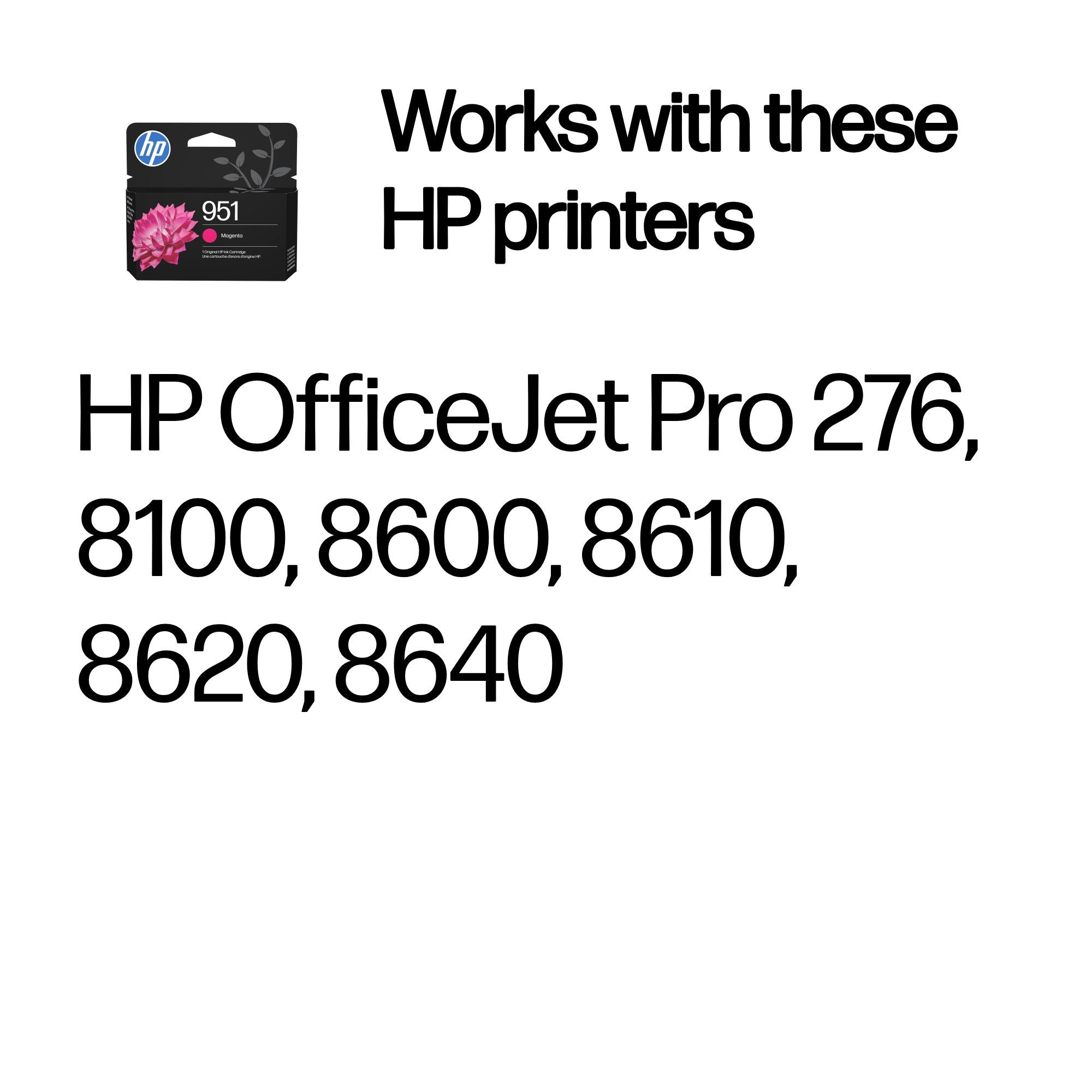 a52669e5dfa2b6ed38550ea5b8a632e9842a32bb HP CN051AE/951 Ink cartridge magenta, 700 pages ISO/IEC 24711 8ml for HP OfficeJet Pro 8100/8610/8620