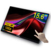 Verbatim 49592 computer monitor 39.6 cm (15.6") 1920 x 1080 pixels Full HD LCD Touchscreen Black