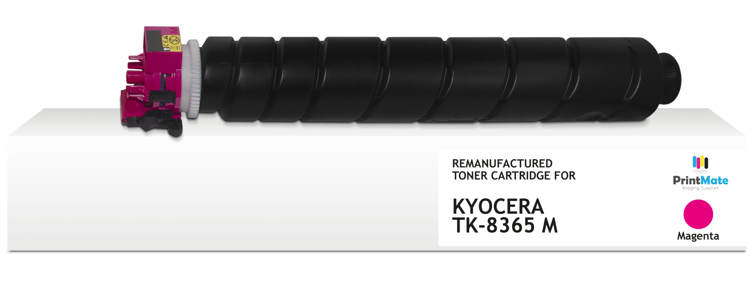 PrintMate KYOCERA TK-8365M, remanufactured toner, Magenta 12000p