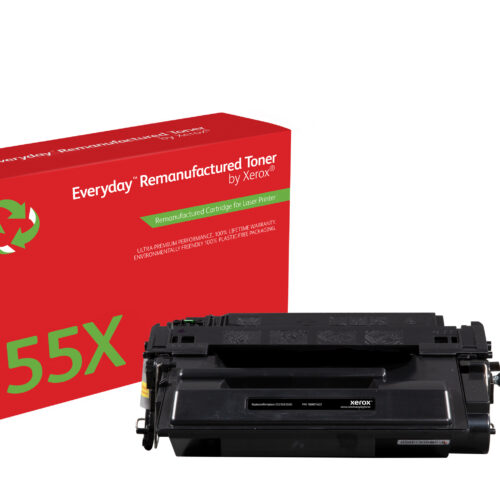 Xerox 106R01622 Toner cartridge black, 12.600 pages/5% (replaces HP 55X/CE255X) for HP LaserJet P 3015