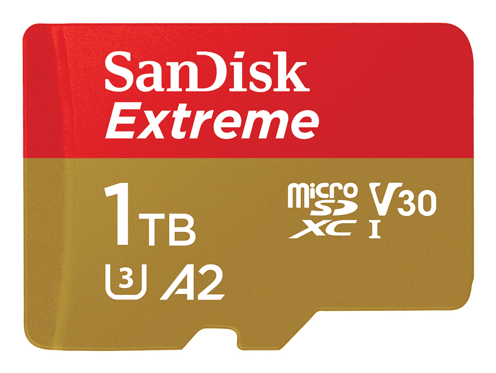 a711e5289b403a9ae0b1519081dbad97f2ce4c95 SanDisk Extreme 1 TB MicroSDXC UHS-I Class 3