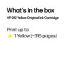 a800eee6d83828f71930e60b6786186d0ad28834 HP 3YL79AE/912 Ink cartridge yellow, 315 pages 2.93ml for HP OJ Pro 8010/e/8020