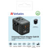 a8ed8c778fb8df927d1ed1498c8da0bd Verbatim UTA-05 65W GaN III Universal Travel Adapter with 2 x USB-C PD & QC 4+ & 2 x USB-A ports