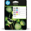 HP 6C3Z1NE/924 Ink cartridge multi pack Bk,C,M,Y 500pg + 3x400pg Pack=4 for HP OJ Pro 8120/e