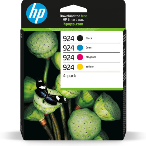 HP 6C3Z1NE/924 Ink cartridge multi pack Bk,C,M,Y 500pg + 3x400pg Pack=4 for HP OJ Pro 8120/e