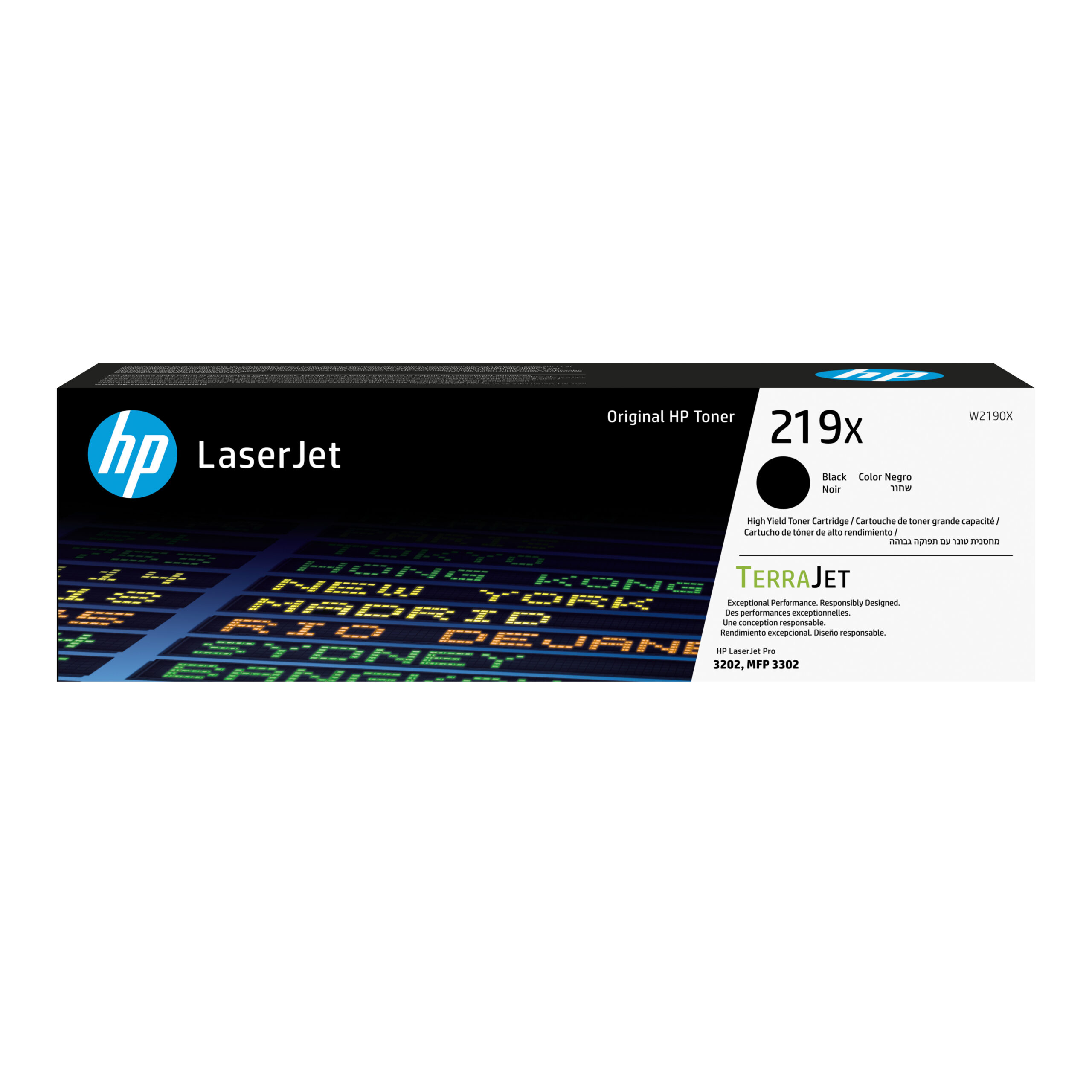 HP W2190X/219X Toner cartridge black high-capacity, 3.200 pages ISO/IEC 19798 for HP CLJ Pro 3202/e