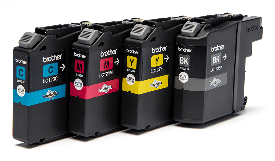 aa65cc2e7ccac54debe9303f8bfc0ee7abf7ef86 Brother LC-123VALBPDR Ink cartridge multi pack Bk,C,M,Y, 4x600 pages ISO/IEC 24711 Pack=4 for Brother DCP-J 132/MFC-J 4510/MFC-J 6920