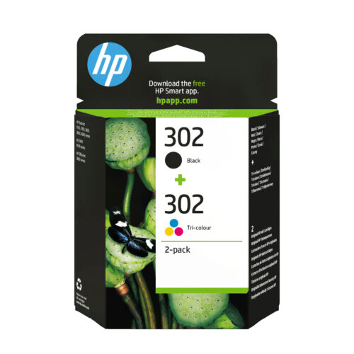 aabb247ba56f20b3590f0401aaed364ca1954cae HP X4D37AE/302 Printhead cartridge multi pack black + color 170pg + 150pg Pack=2 for HP DeskJet 1110/2130/OfficeJet 5200