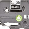 Brother TZE-315 DirectLabel white on black Laminat 6mm x 8m for Brother P-Touch TZ 3.5-18mm/6-12mm/6-18mm/6-24mm/6-36mm