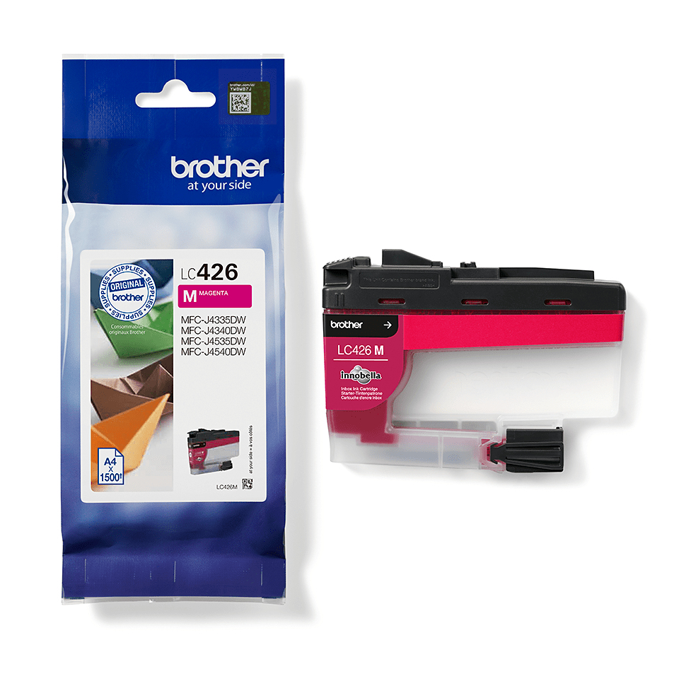 Brother LC-426M Ink cartridge magenta, 1.500 pages ISO/IEC 19752 for Brother MFC-J 4335