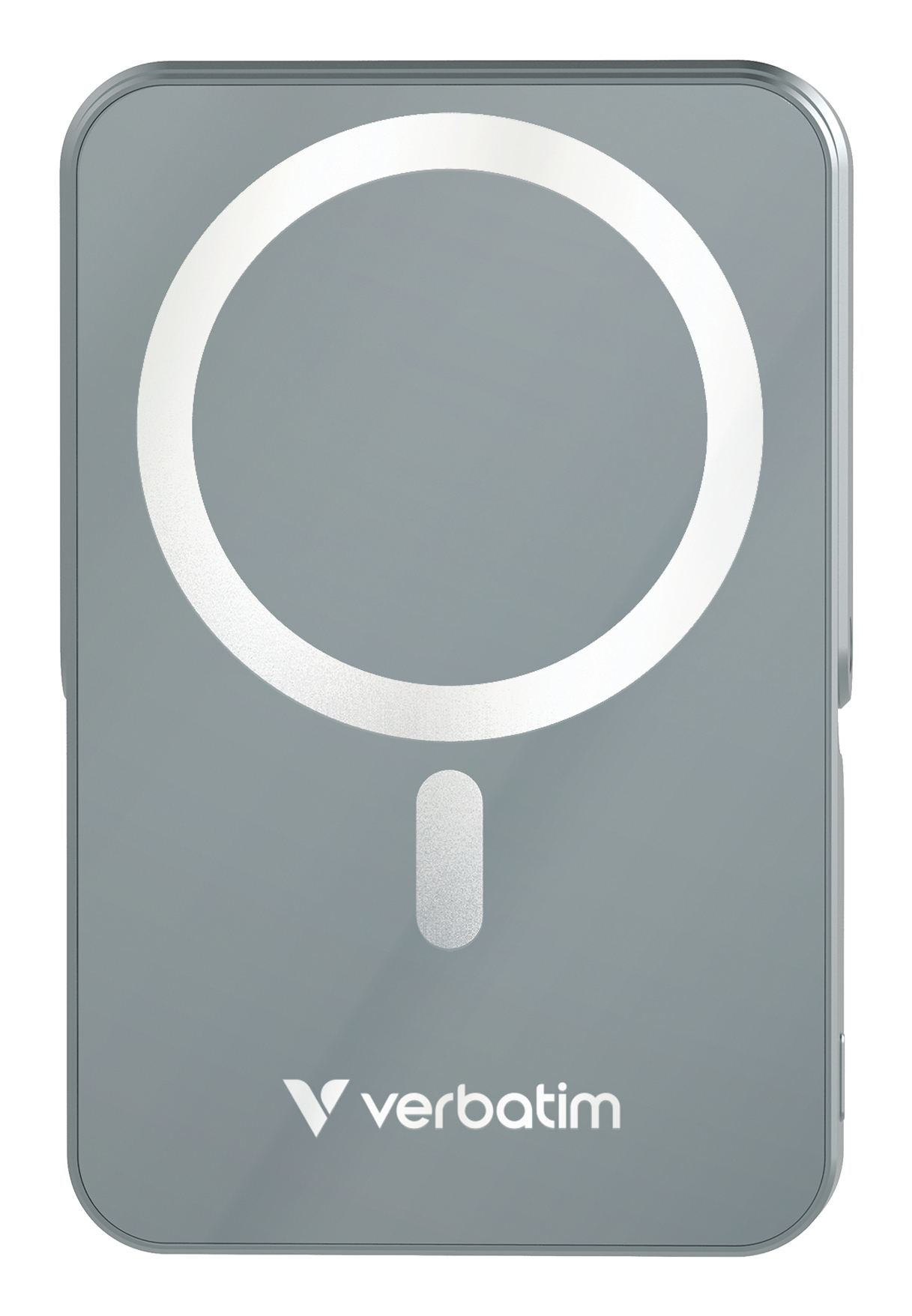 Verbatim Charge ´n´ Go Magnetic Wireless Power Bank with stand - 10000 mAh Grey