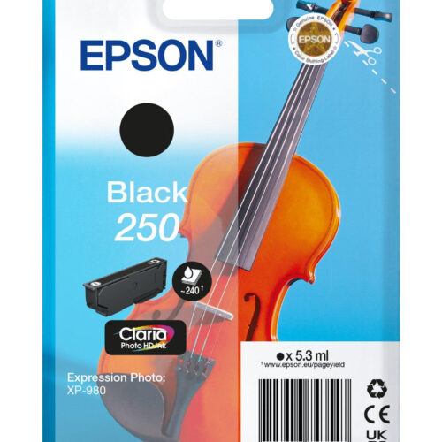 Epson C13T16N14010/250 Ink cartridge black, 240 pages 5.3ml for Epson Expression Photo XP-980