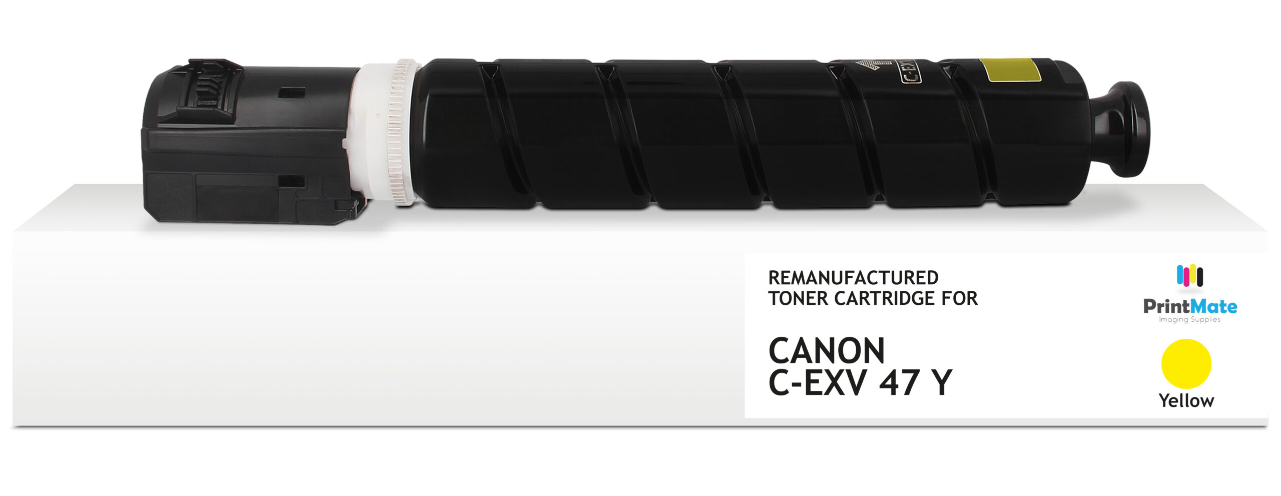 b1218a1cddcfaac0cee4867e043b763e310fd31a PrintMate CANON C-EXV47 Y, remanufactured toner, Yellow 21500p