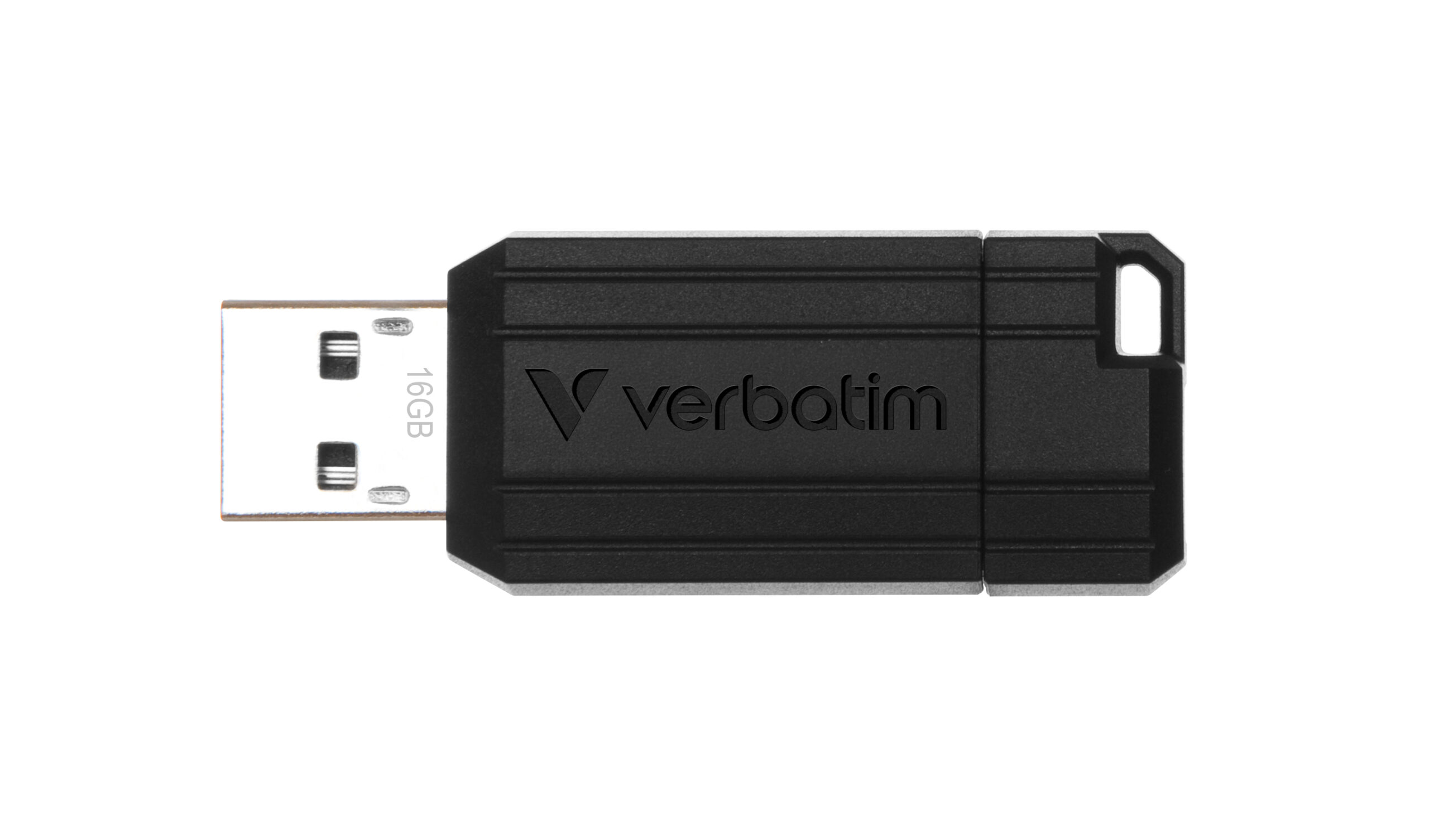 b3da7015de5c2cdf4df173f0b110c77e7a1f455d Verbatim PinStripe - USB Drive 16 GB - Black
