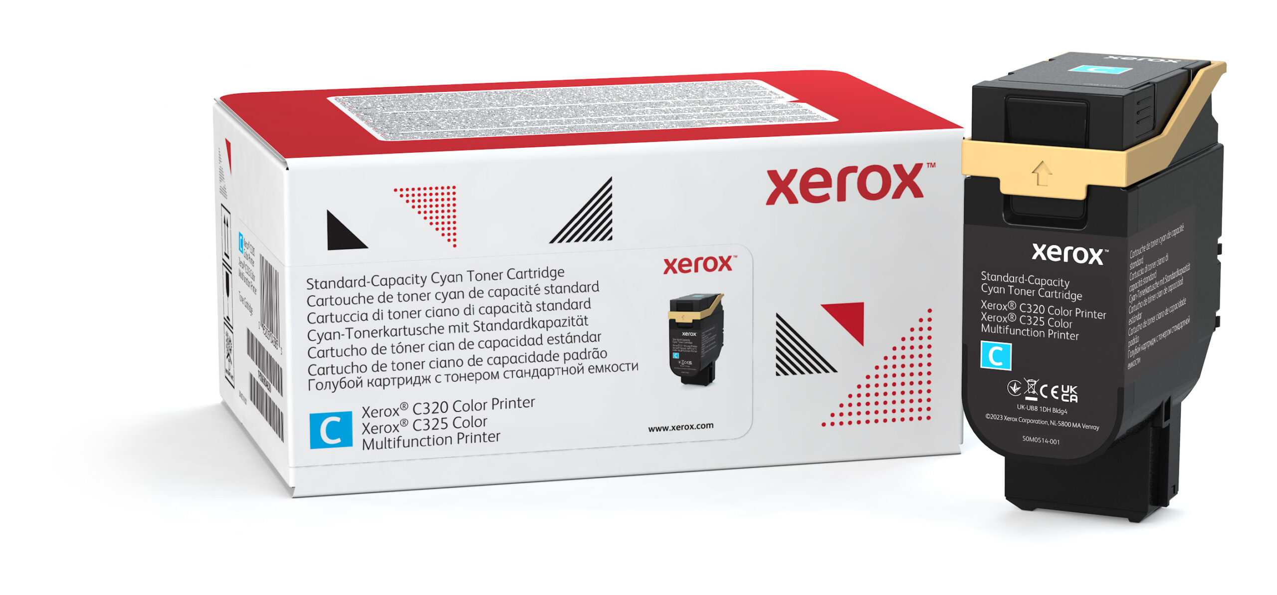 Xerox 006R04820 Toner cartridge cyan, 1.800 pages ISO/IEC 19752 for Xerox C 320