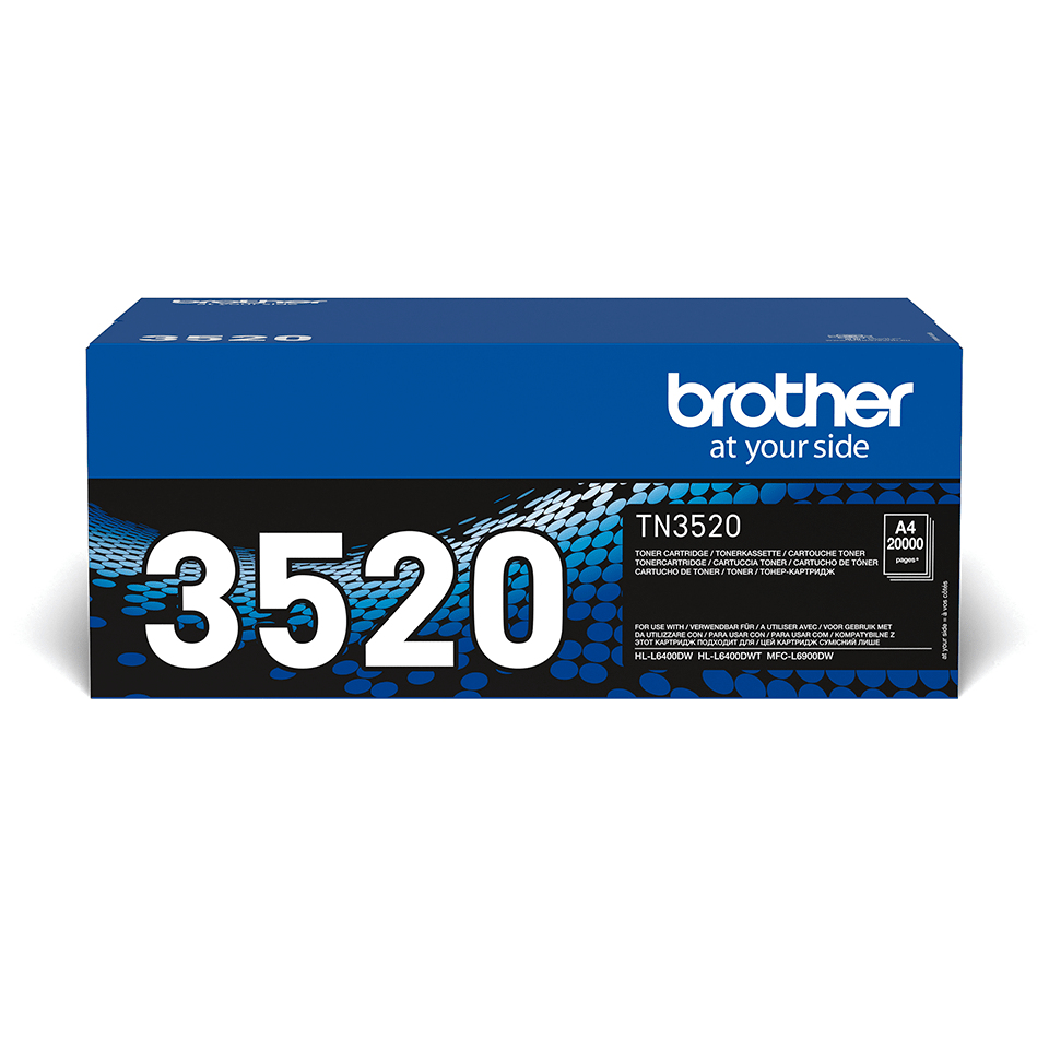 Brother TN-3520 Toner-kit, 20.000 pages ISO/IEC 19752 for Brother HL-L 6400