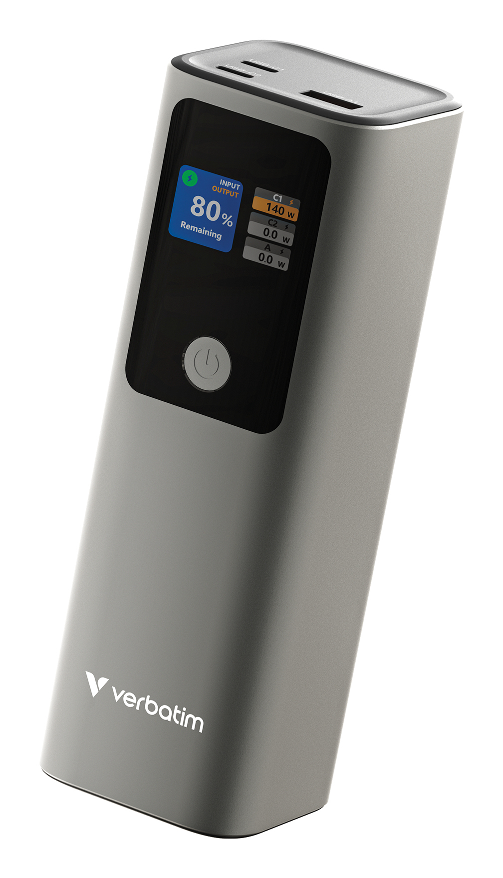 b4eb9319b2c0bcd8b5850a41b3c8d9ffdf02e3bf Verbatim Charge ´n´ Go Power Bank 27000mAh 183W Grey
