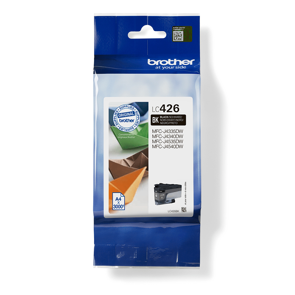 Brother LC-426BK Ink cartridge black, 3.000 pages ISO/IEC 19752 for Brother MFC-J 4335