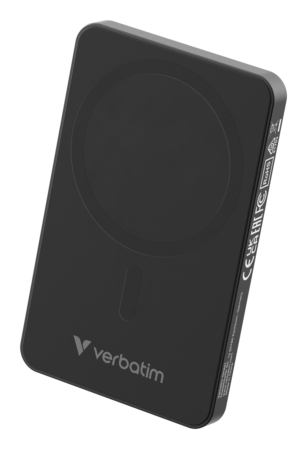 Verbatim Charge ´n´ Go Essentials Magnetic Wireless Power Bank 5000 mAh Black
