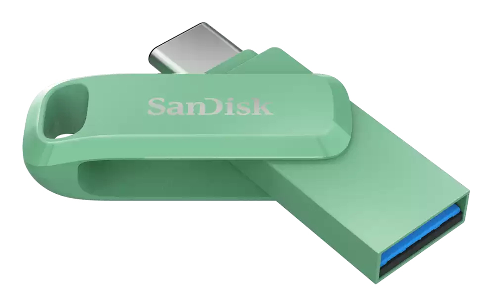 SanDisk Ultra Dual Drive Go USB flash drive 512 GB USB Type-C 3.2 Gen 1 (3.1 Gen 1) Green