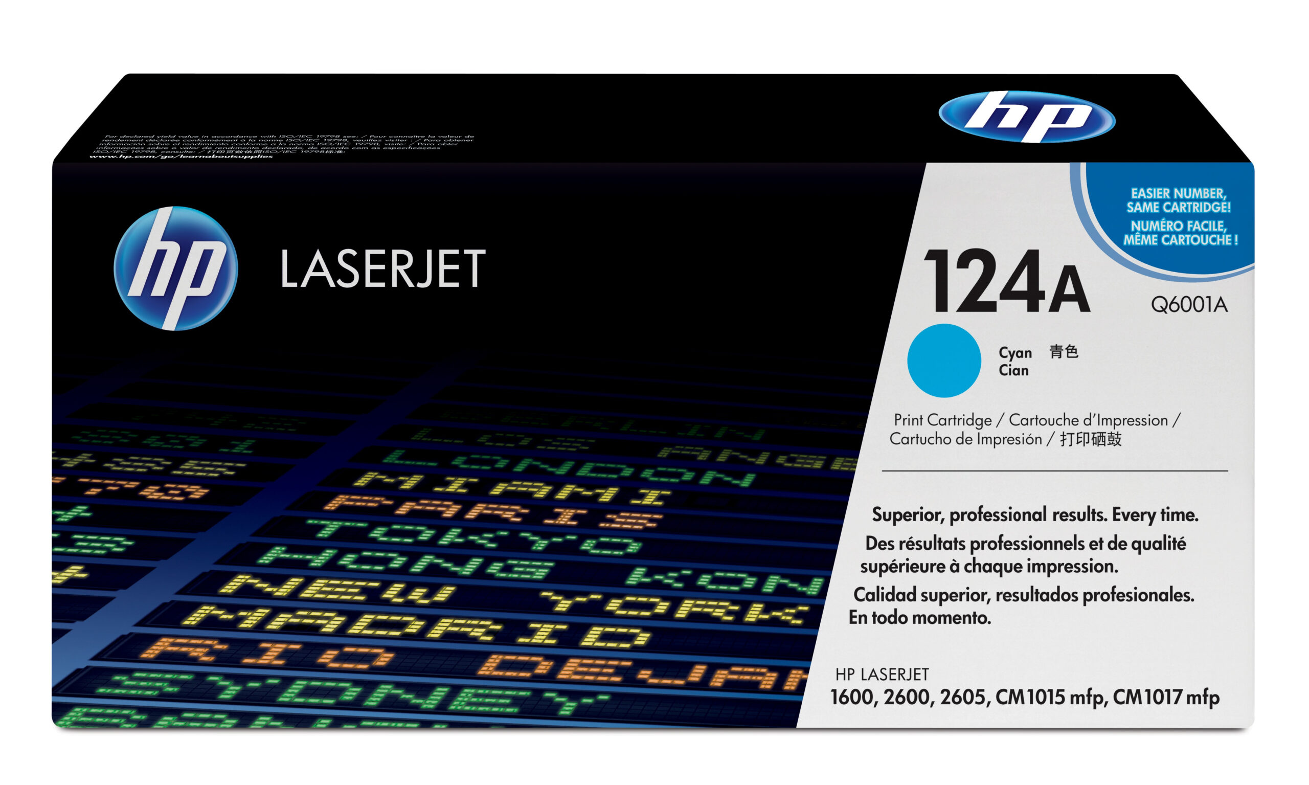 b84a1fd969fa53ad7efaa16fdf7d1750dc61276c HP Q6001A/124A Toner cartridge cyan, 2.000 pages/5% for HP Color LaserJet 2600
