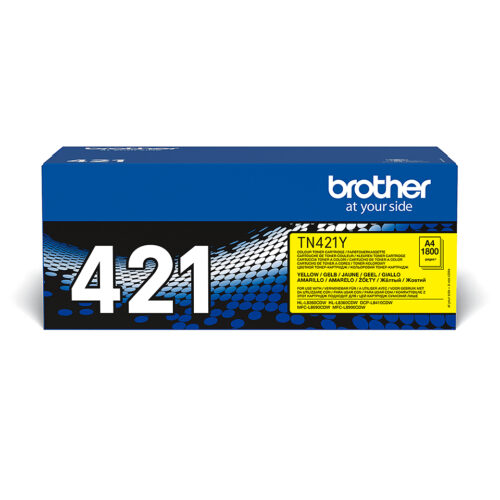 Brother TN-421Y Toner-kit yellow, 1.800 pages ISO/IEC 19752 for Brother HL-L 8260/8360