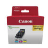 Canon 4541B019/CLI-526 Ink cartridge multi pack C,M,Y Blister with security, 3x450 pages ISO/IEC 24711 9ml Pack=3 for Canon Pixma IP 4850/MG 5350/MG 6150/MG 6250/MX 885