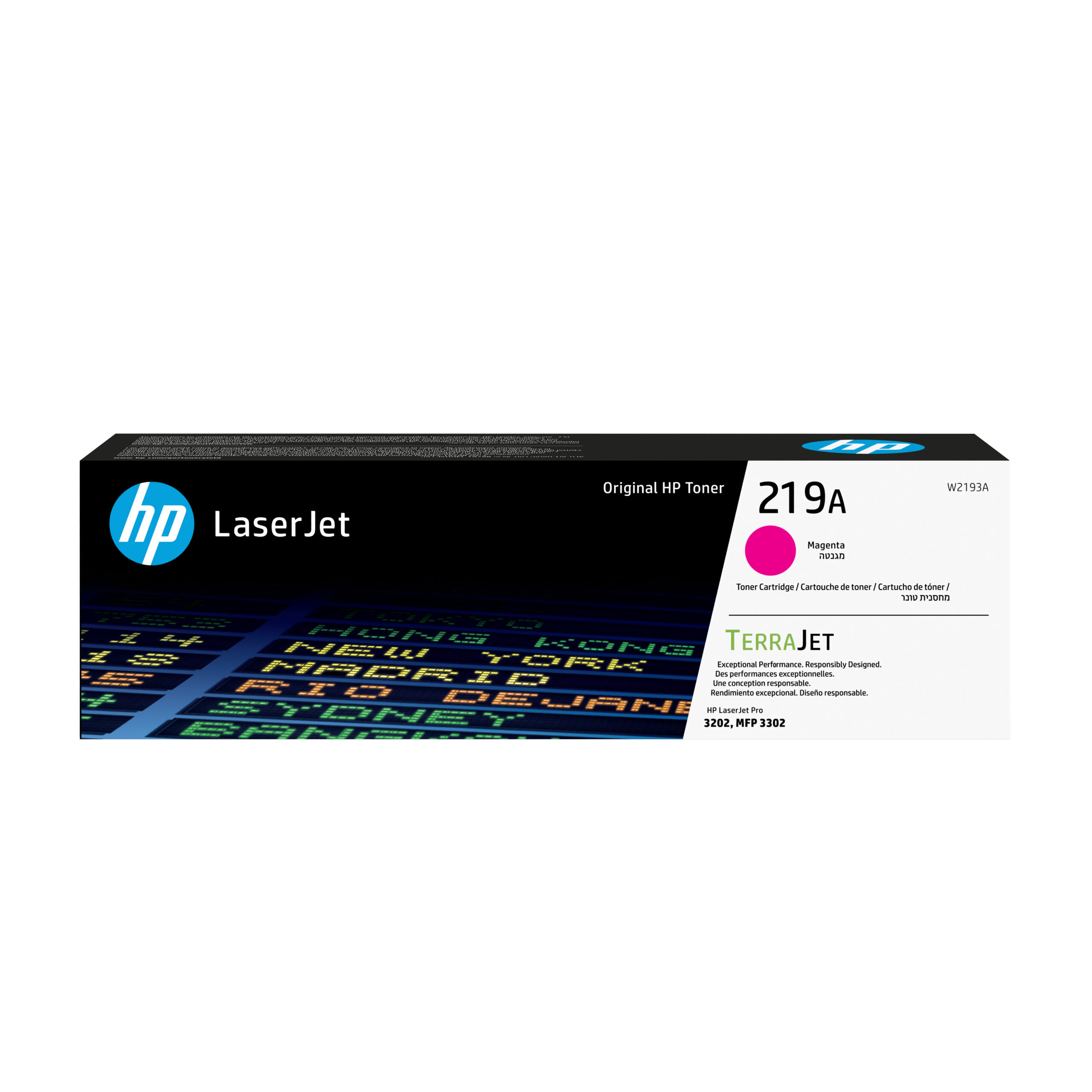 HP W2193A/219A Toner cartridge magenta, 1.200 pages ISO/IEC 19798 for HP CLJ Pro 3202/e