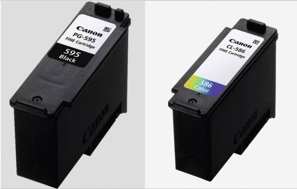 b9214b3d65487c134f063cbb09ea328f168f945a Canon 7171C004/PG-595/CL-586 Ink cartridge multi pack black + color + Photopaper GP-501 6,7ml + 9,9ml Pack=2 for Canon Pixma TS 4150