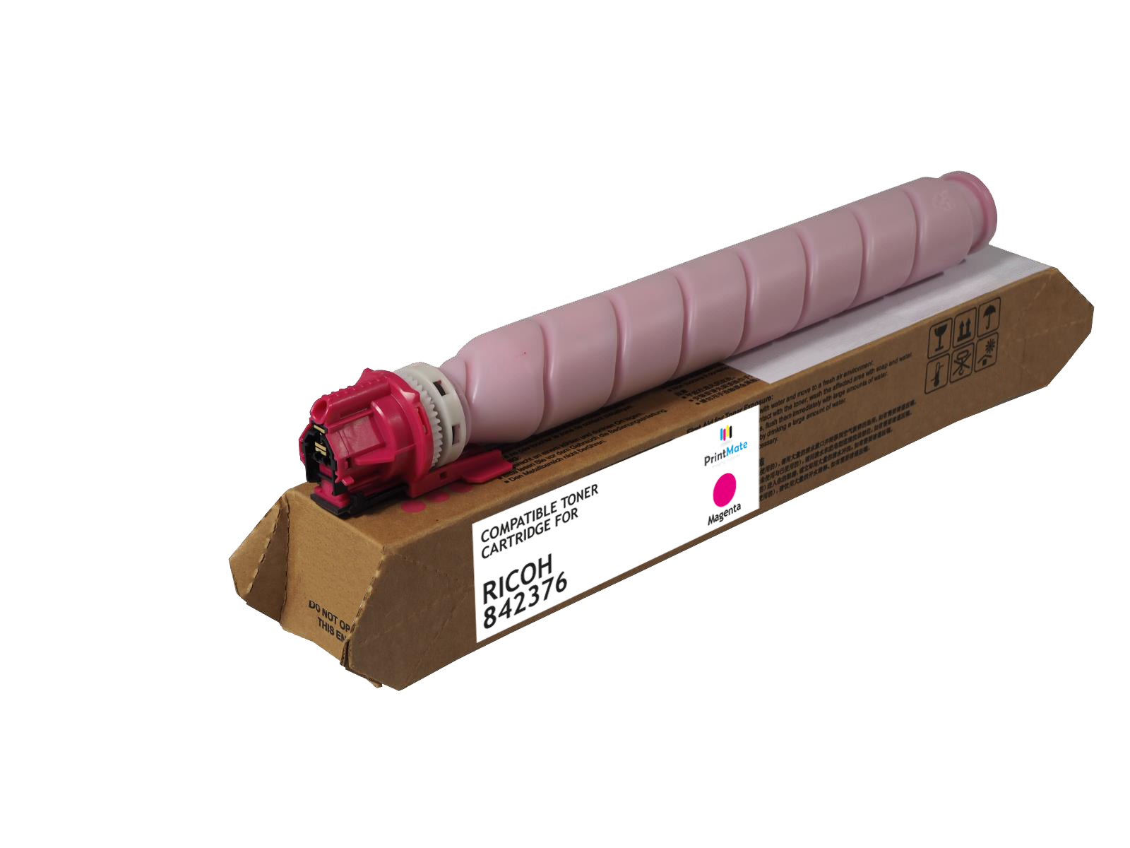 PrintMate RICOH 842376, Compatible toner, Magenta 8000p