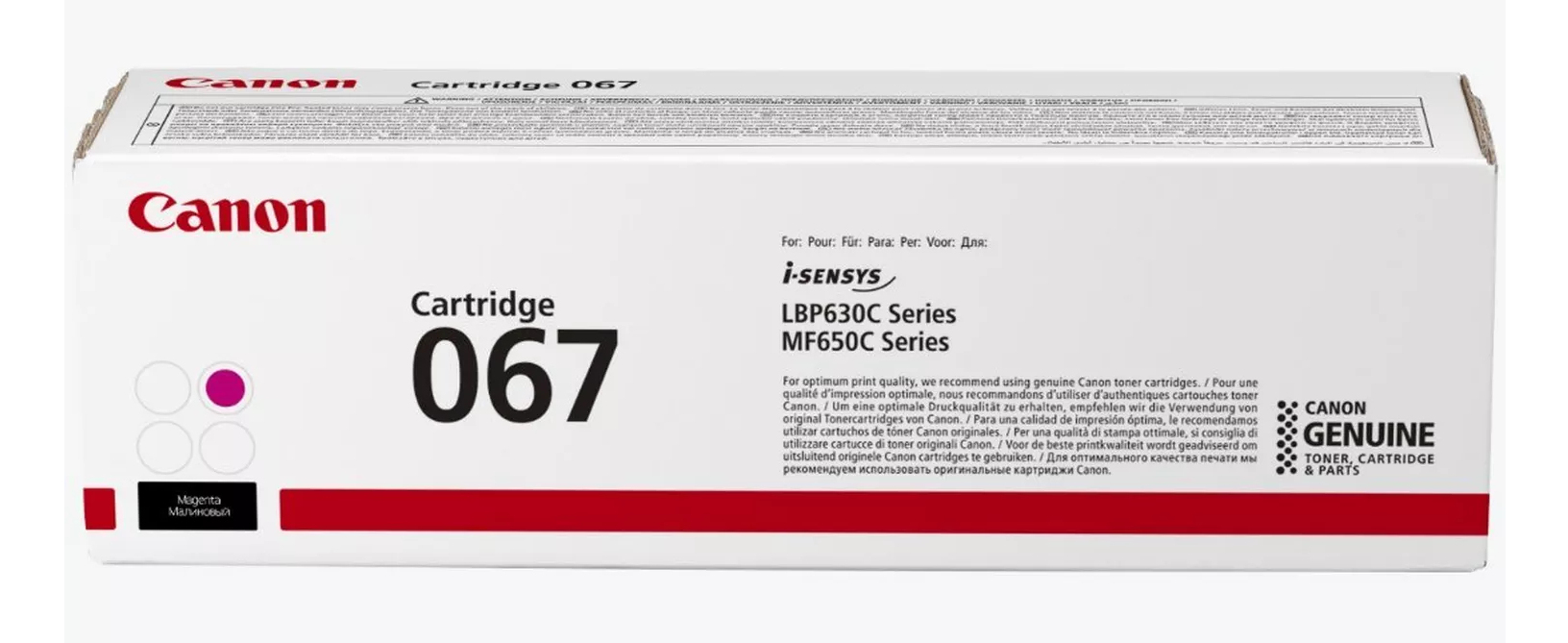 Canon 5100C002/067 Toner cartridge magenta, 1.250 pages ISO/IEC 19752 for Canon MF 655