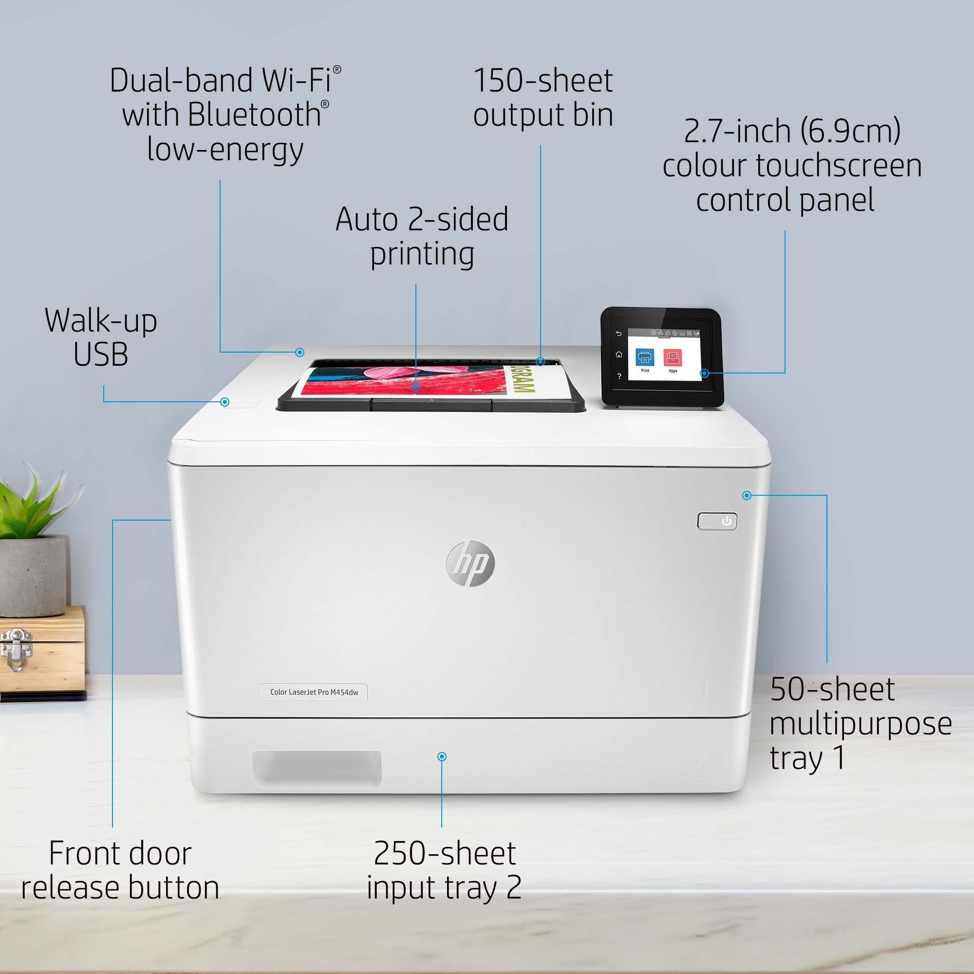 bb62eb922b2f3dd1beb35211c7a90153 HP Color LaserJet Pro MFP M454dn Multifunction Colorlaser (W1Y44A)